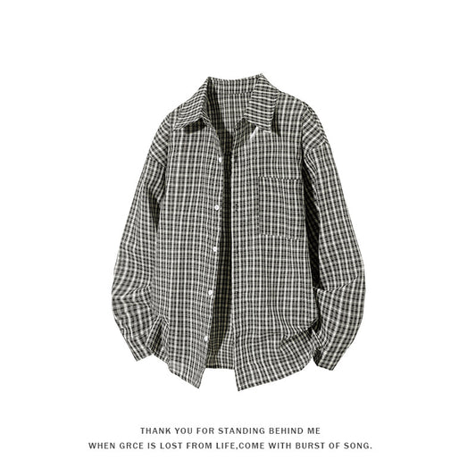 Camisa de Cuadros Manga Larga Tallas Grandes para Hombre - Image 2