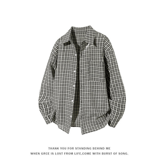 Camisa de Cuadros Manga Larga Tallas Grandes para Hombre - Image 2