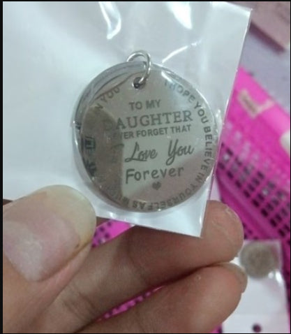 Etiqueta de Acero Inoxidable para Llaves 30mm con Letras Personalizables - Image 9