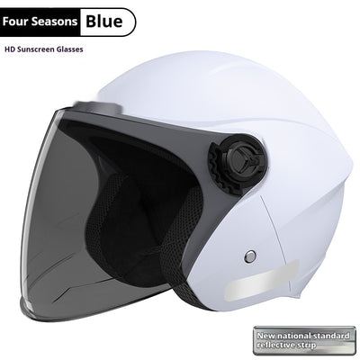 Casco de Moto Eléctrica con Aislamiento Térmico y Protección Contra el Viento - Image 13
