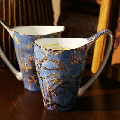 Taza Retro Europea de Gran Capacidad para Parejas - Image 17