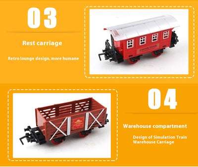 Tren Eléctrico de Juguete con Rieles para Niños - Simulador Realista - Image 19