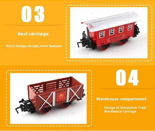 Tren Eléctrico de Juguete con Rieles para Niños - Simulador Realista - Image 19