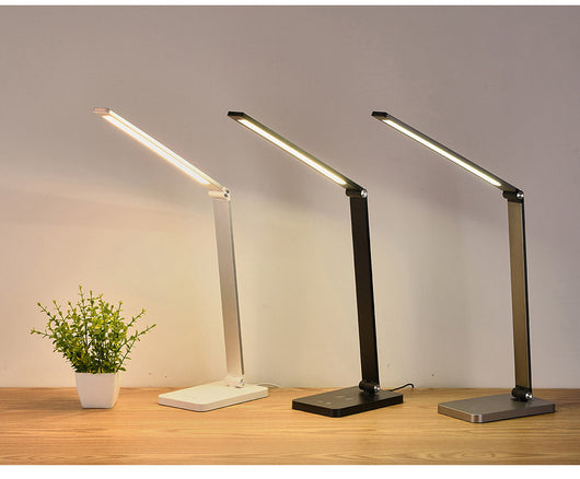 Lámpara de Escritorio LED con Protección Ocular y Carga Inalámbrica Dual - Image 19