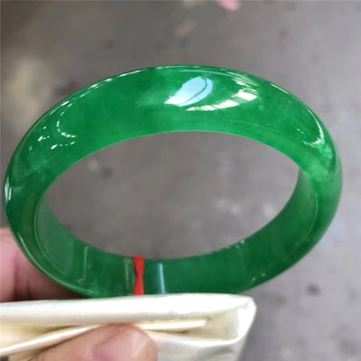 Pulsera de Jade Jadeita Natural con Certificado de Autenticidad - Image 2