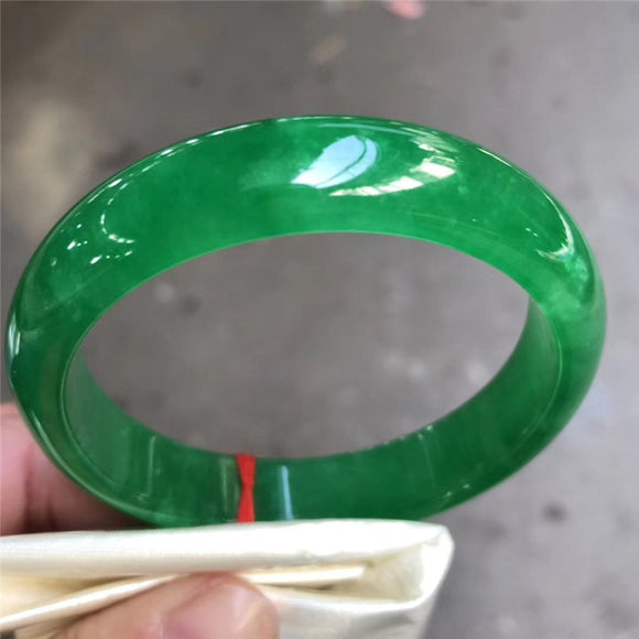 Pulsera de Jade Jadeita Natural con Certificado de Autenticidad