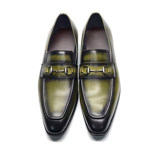 Zapatos de Cuero Genuino para Hombre - Estilo Business Casual Verano - Image 8