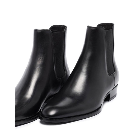 Botas Martin de Cuero Genuino Estilo Británico Punta Afilada para Hombre - Image 4