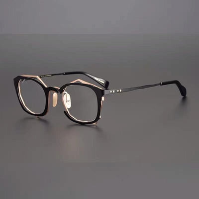 Lentes de Marco Irregular Artesanal con Opción de Graduación - Image 6