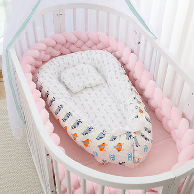Cuna Portátil Plegable con Colchón Desmontable y Lavable - Diseño Ergonómico Antipreión - Image 12