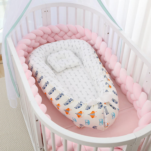 Cuna Portátil Plegable con Colchón Desmontable y Lavable - Diseño Ergonómico Antipreión - Image 12