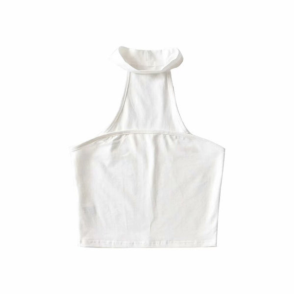 Chaleco Tubular Ajustable de Cuello Colgante - Diseño Urbano Minimalista - Image 5