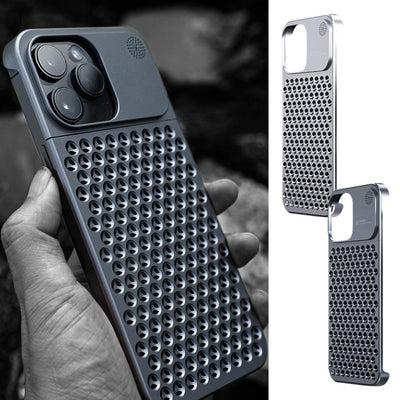 Funda de Aluminio para iPhone 14 13 Pro Max Plus con Disipación de Calor y Protección Total - Image 3