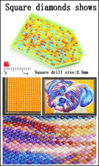 Cuadro de Diamantes Ángel Hermoso Mosaico Cruzado - Image 9