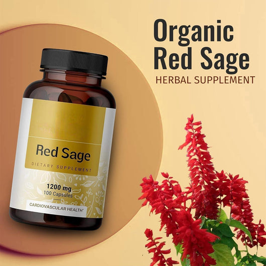 Cápsula de Salvia Miltiorrhiza con Ginseng Rojo