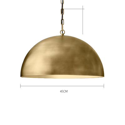 Lámpara Colgante de Cobre para Restaurantes - Diseño Minimalista - Image 24