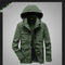 Chaqueta Cortavientos Suelta con Múltiples Bolsillos para Primavera y Otoño