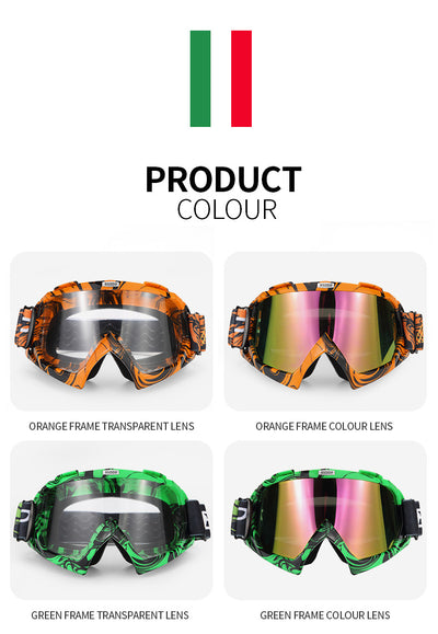 Gafas Protectoras Antimpacto para Motociclismo y Deportes Extremos - Image 18