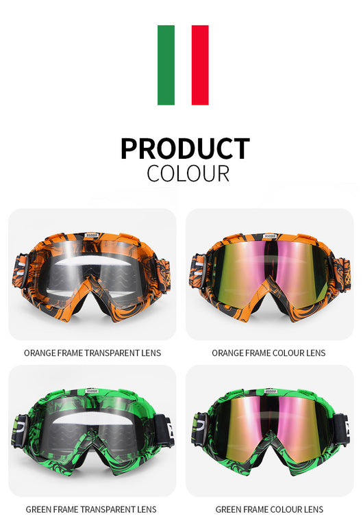 Gafas Protectoras Antimpacto para Motociclismo y Deportes Extremos - Image 18