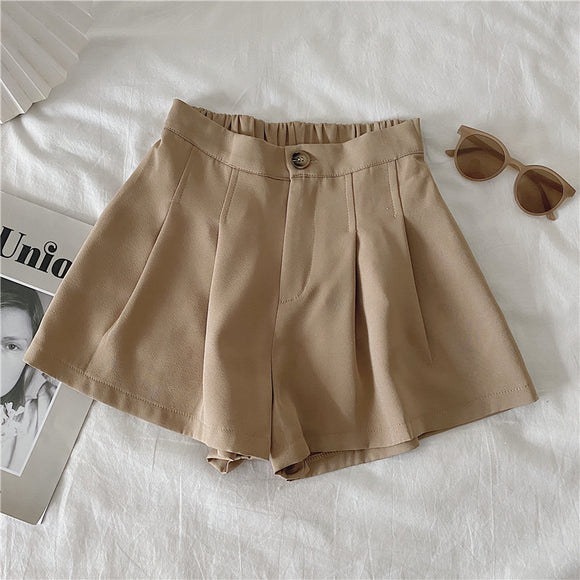 Shorts Casuales Talle Alto Sueltos para Verano Mujer