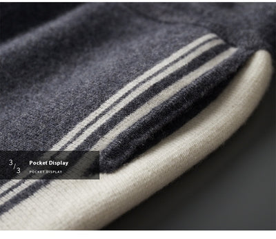 Cardigan Deportivo con Capucha y Combinación de Colores - Image 18