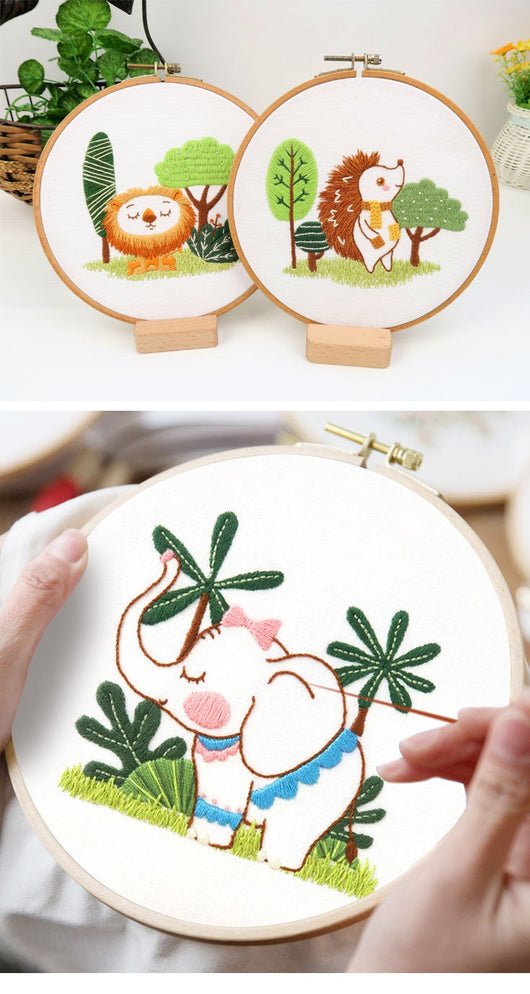Kit de Bordado Mascotas Adorables con Diseños Animados - Image 12