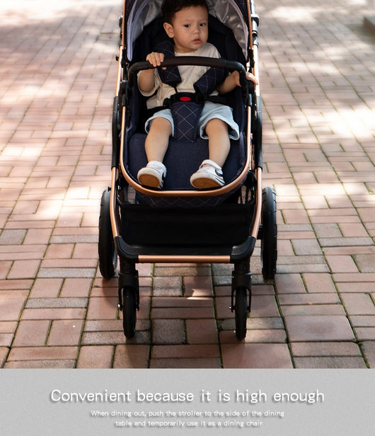 Carrito Multifuncional Plegable para Bebé - Ligero y Versátil - Image 24