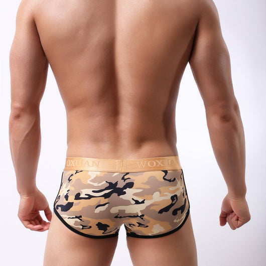 Bóxers Camuflado Elásticos de Seda para Hombre - Comodidad y Estilo - Image 3