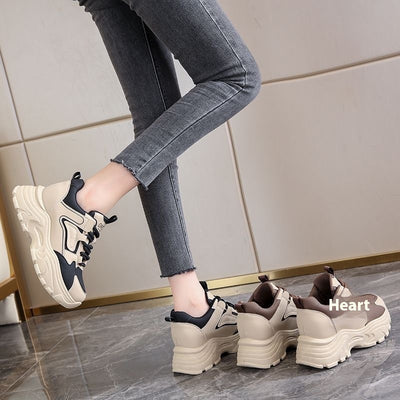 Zapatillas Dad Shoes con Plantilla Elevadora para Mujer - Suela Gruesa Otoño Primavera - Image 13