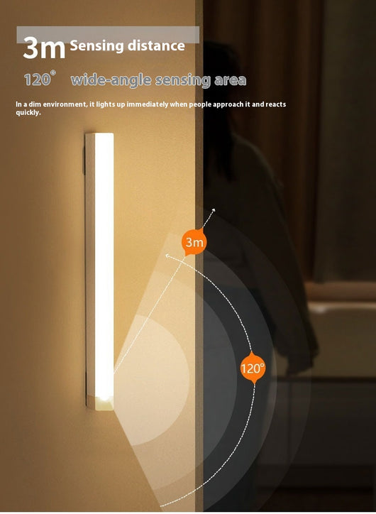 Lámpara LED con Sensor Infrarrojo y Carga Magnética para Armario, Vinoteca y Dormitorio - Image 7