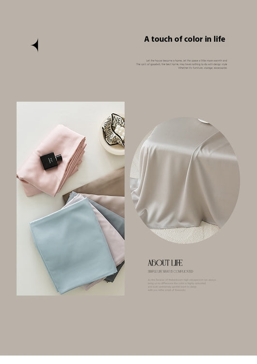 Sábana Individual de Fibra Tencel Lyocell Efecto Hielo - Confort Fresco para Verano - Image 10