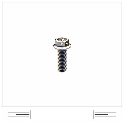 Tornillo de Cabeza Brida Titanio Aleación para Motos Modificadas - Image 3