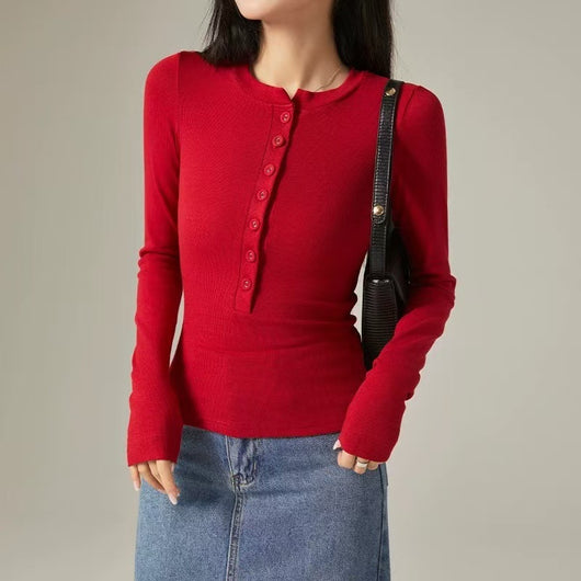 Blusa Interior Ajustada de Manga Larga Pure Desire - Diseño Elegante para Mujer - Image 22
