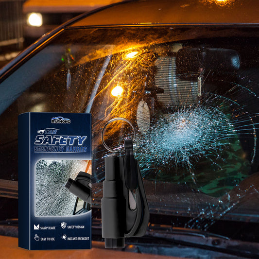 Martillo de Escape de Emergencia para Auto con Rompe Vidrios