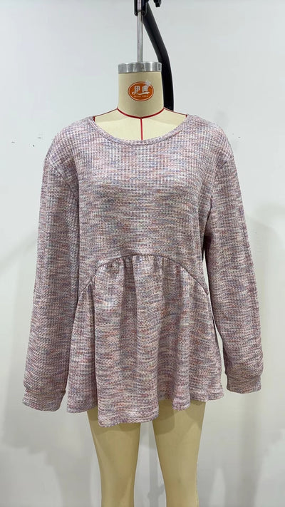Blusa Tie-Dye con Volantes y Mangas Farol - Image 13
