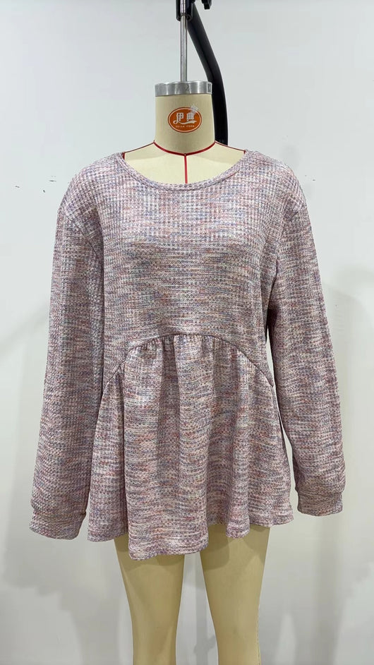 Blusa Tie-Dye con Volantes y Mangas Farol - Image 13