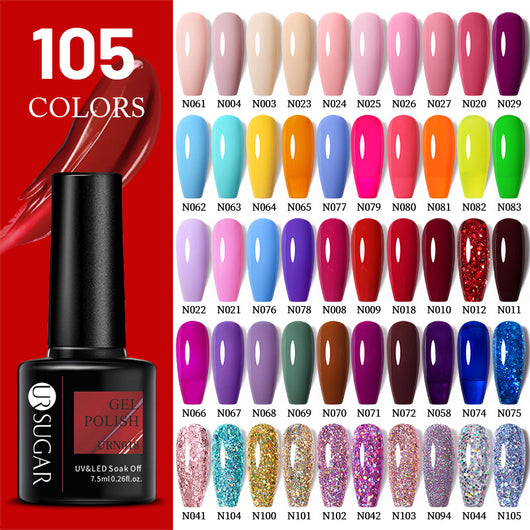Esmalte de Uñas en Gel con Brillo y Lentejuelas - Fotocurado Profesional - Image 3