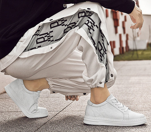 Zapatillas Deportivas Blancas para Hombre con Suela Elevada y Altura Aumentada - Image 32
