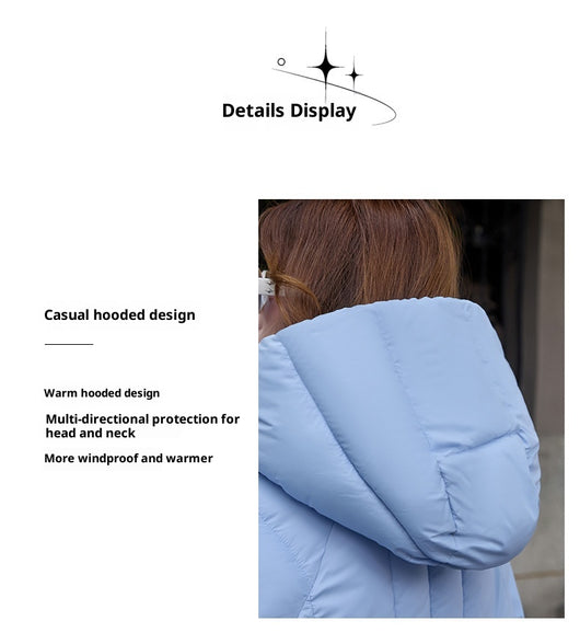 Chaqueta de Invierno Acolchada con Capucha para Mujer - Image 12