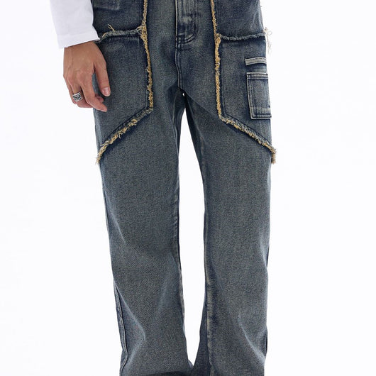 Pantalones Vaqueros Rectos Clásicos para Hombre - Image 3