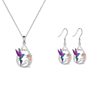 Conjunto de Adornos Colibrí con Aceite Deslizante - Serie Animales - Image 5