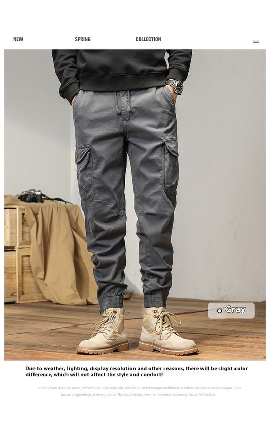 Pantalones Casuales Slim Fit para Hombre con Ajuste en Tobillo - Image 14