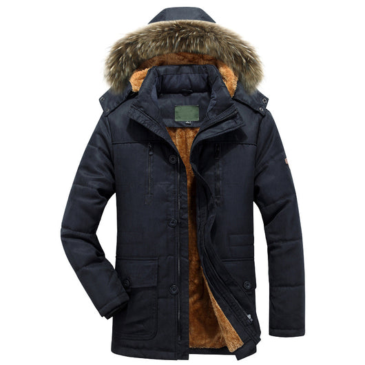 Abrigo Militar Grueso Forrado en Fleece para Hombre - Image 3