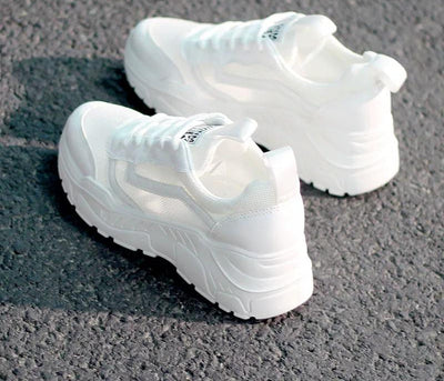 Tenis Blancos Transpirables con Malla Ligera - Image 12