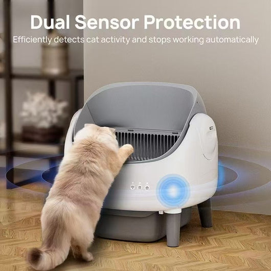 Arenero Automático Inteligente Semi-cerrado para Gatos - Image 20