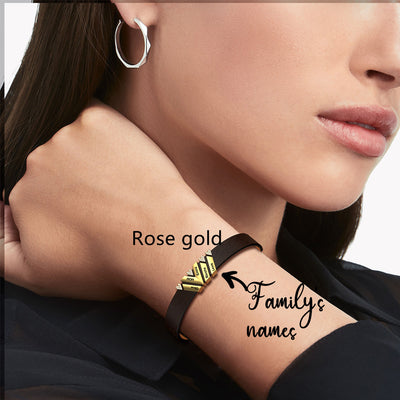 Pulsera de Cuero Personalizada con Sistema de Cierre Ajustable - Image 21