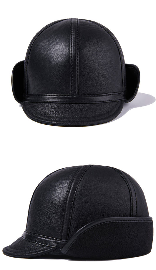 Gorro de Invierno en Piel de Borrego con Forro Térmico para Hombre - Image 15