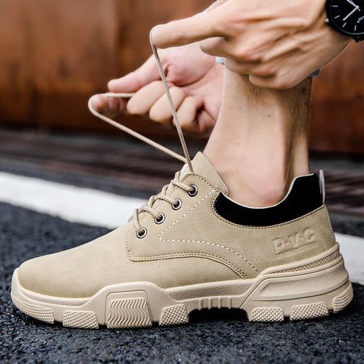 Botas Militares Casual para Hombre - Estilo Británico Otoño - Image 6