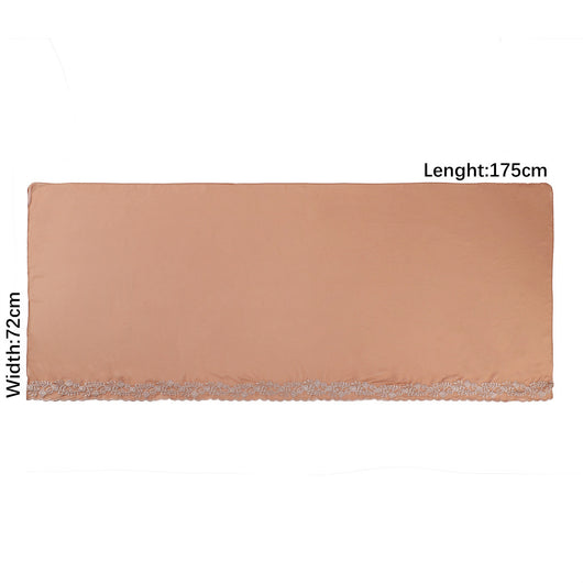 Pañuelo de Gasa Ligero en Colores Sólidos para Mujer - Image 48