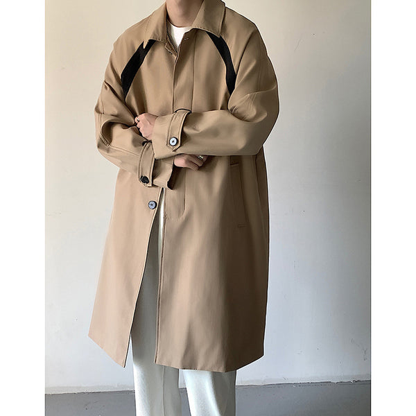 Abrigo Tipo Trench Casual para Hombre - Corte Relajado y Elegante - Image 3